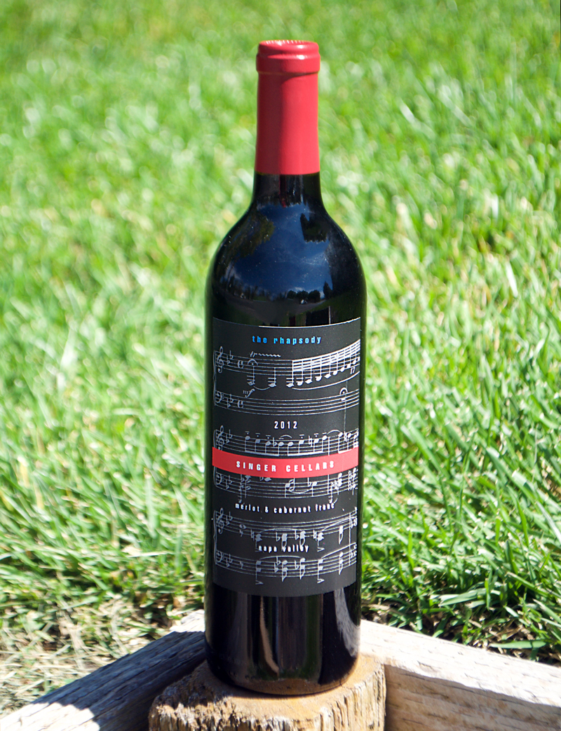Singer Cellars 2012 "Rhapsody" Napa Valley Red Wine 750ml Wine Bottle