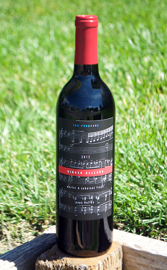 Singer Cellars 2012 "Rhapsody" Napa Valley Red Wine 750ml Wine Bottle