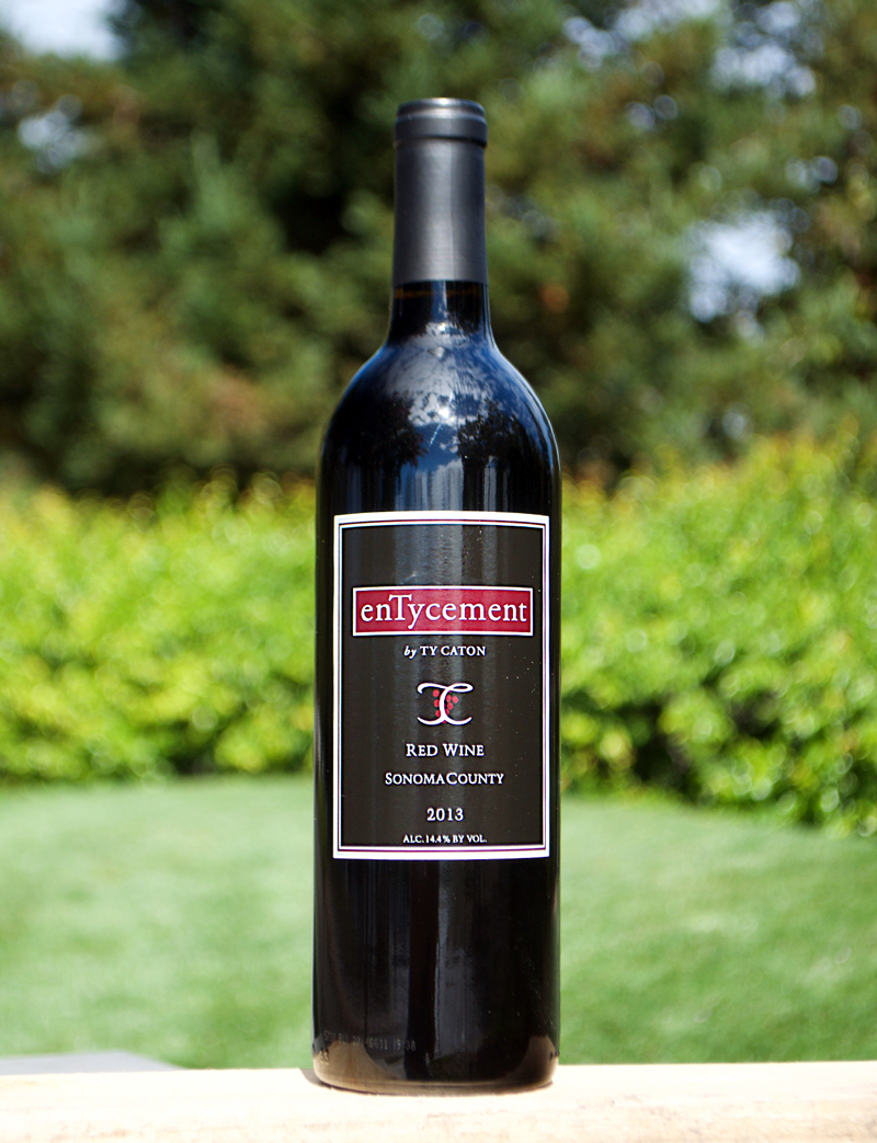 Ty Caton 2013 Sonoma County enTycement Red Wine 750ml Wine Bottle