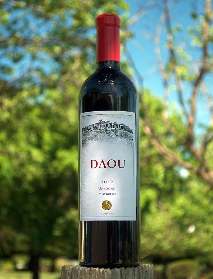 DAOU 2012 Unbound Red Wine 750ml Wine Bottle