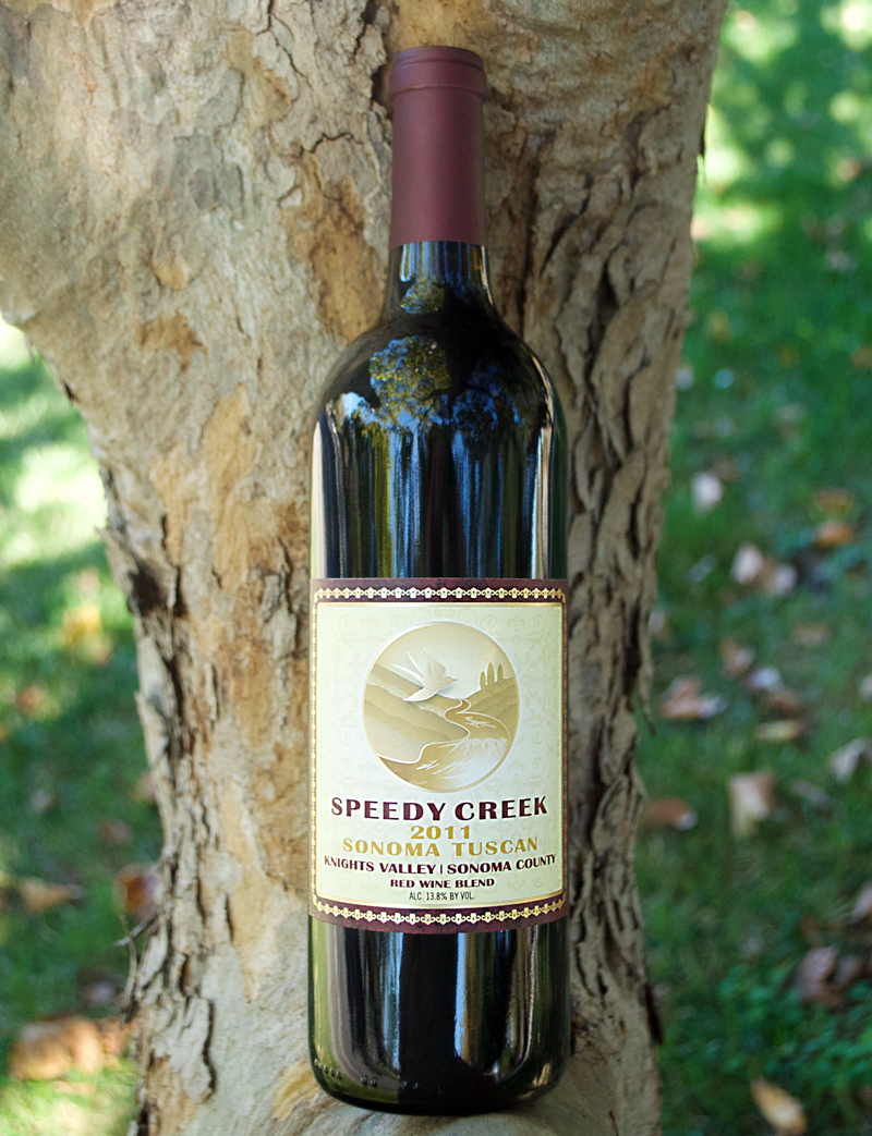 Speedy Creek 2011 Sonoma Tuscan Blend 750ml Wine Bottle