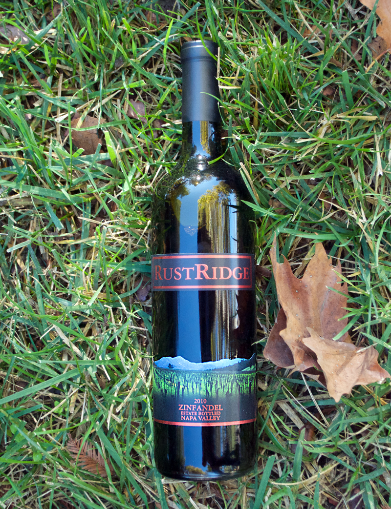 RustRidge Winery 2010 Estate Zinfandel 750ml Wine Bottle