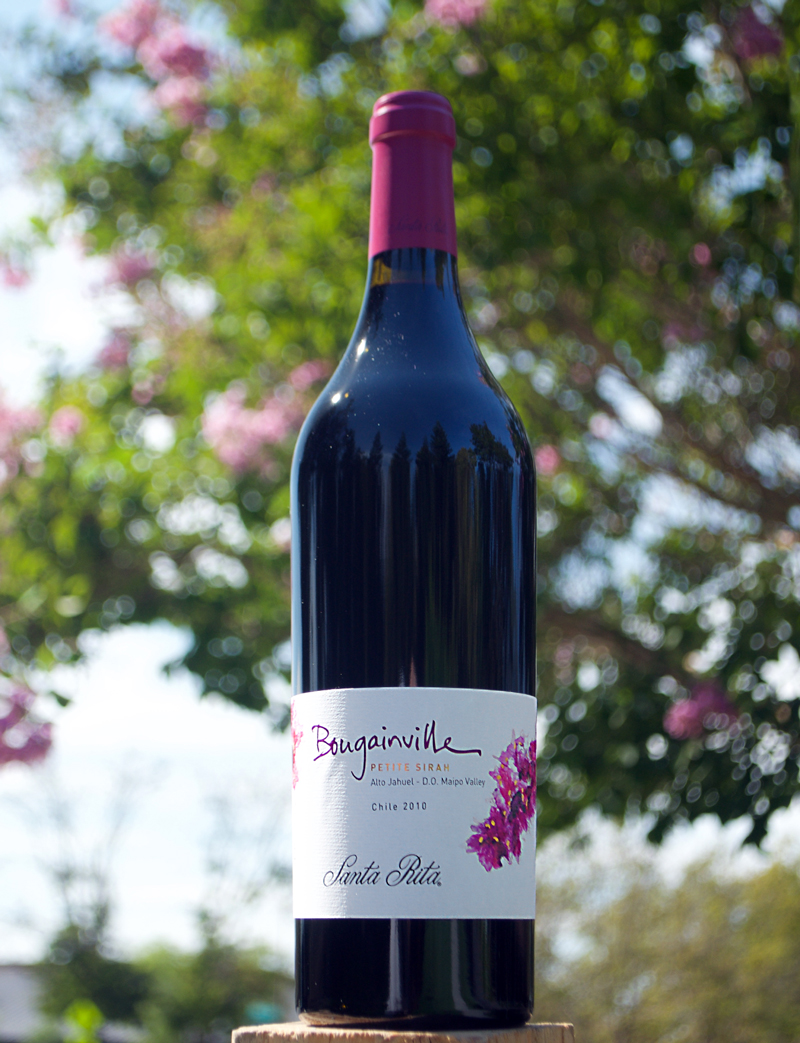Santa Rita Wines 2010 Bougainville Petite Sirah 750ml Wine Bottle