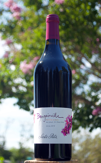 Santa Rita Wines 2010 Bougainville Petite Sirah 750ml Wine Bottle