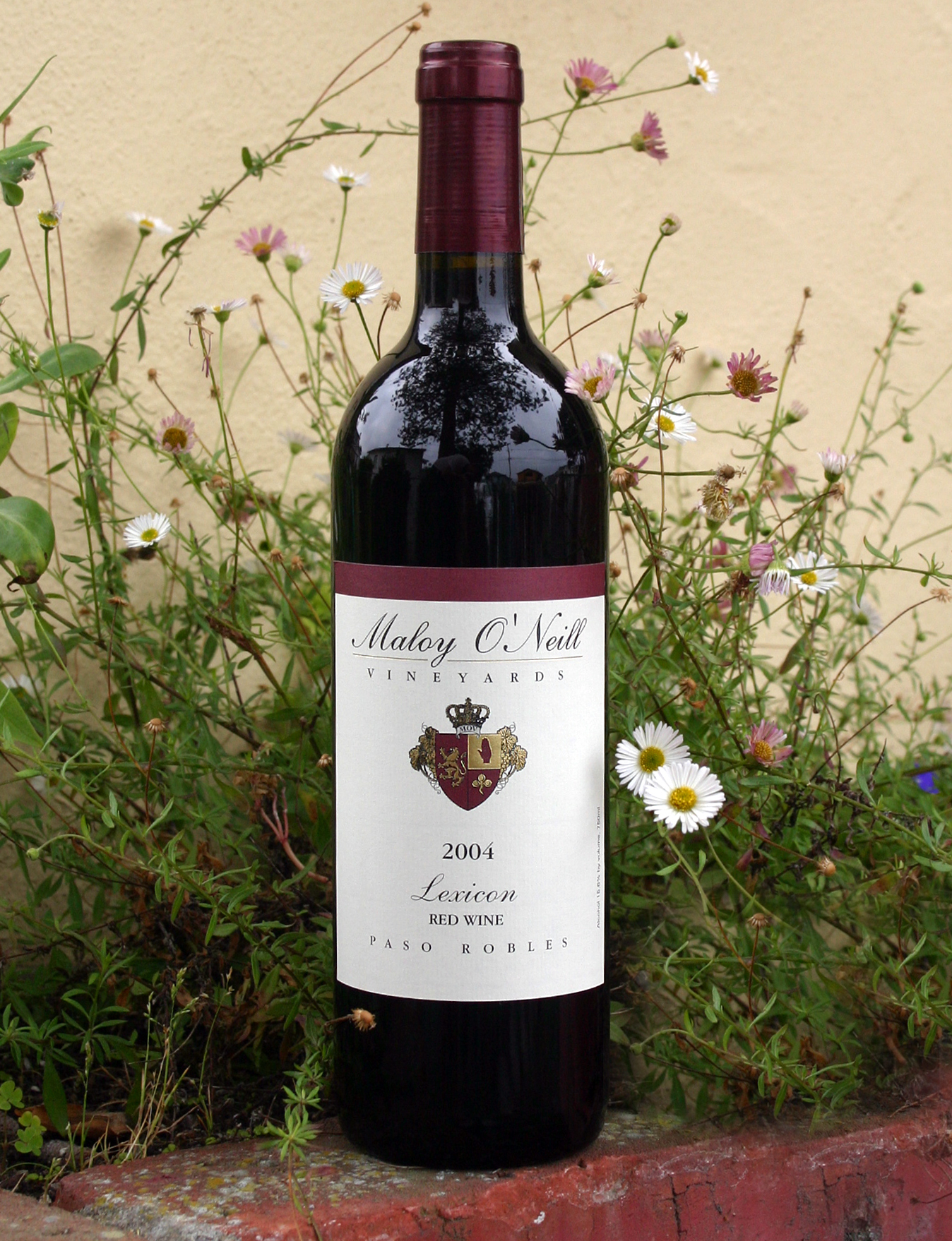 Maloy O'Neill Vineyards 2004 Lexicon 750ml Wine Bottle