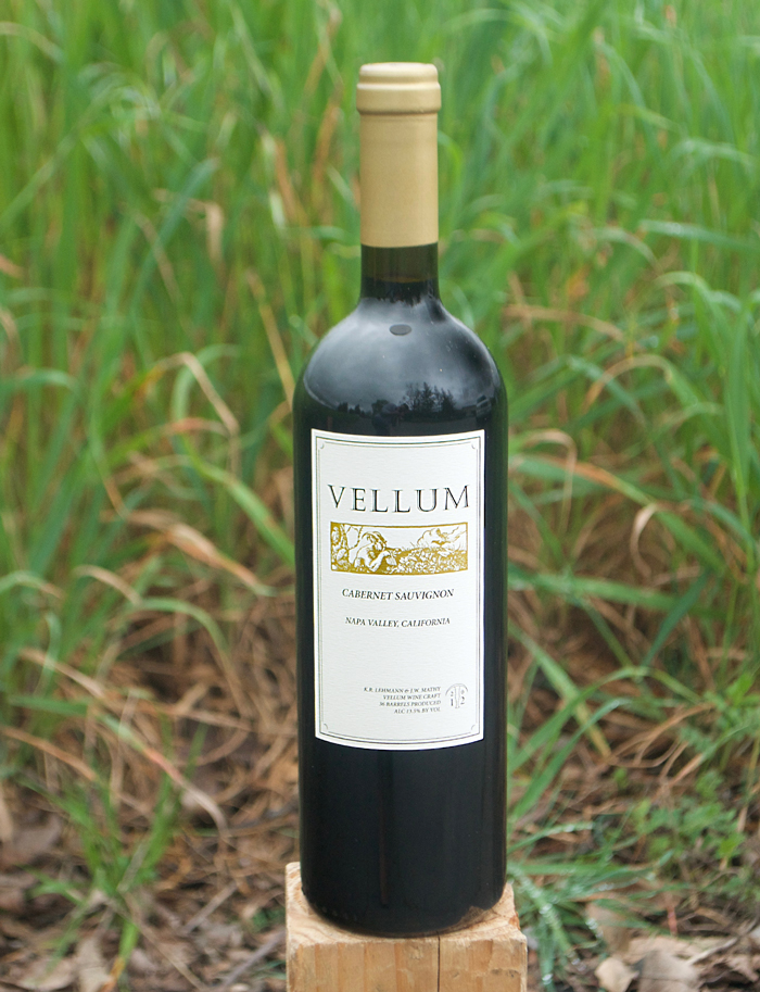 Vellum Wine Craft 2012 Napa Valley Cabernet Sauvignon 750ml Wine Bottle