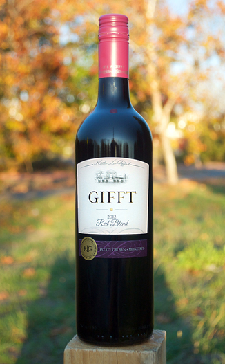 Gifft 2012 Monterey County Red Blend 750ml Wine Bottle