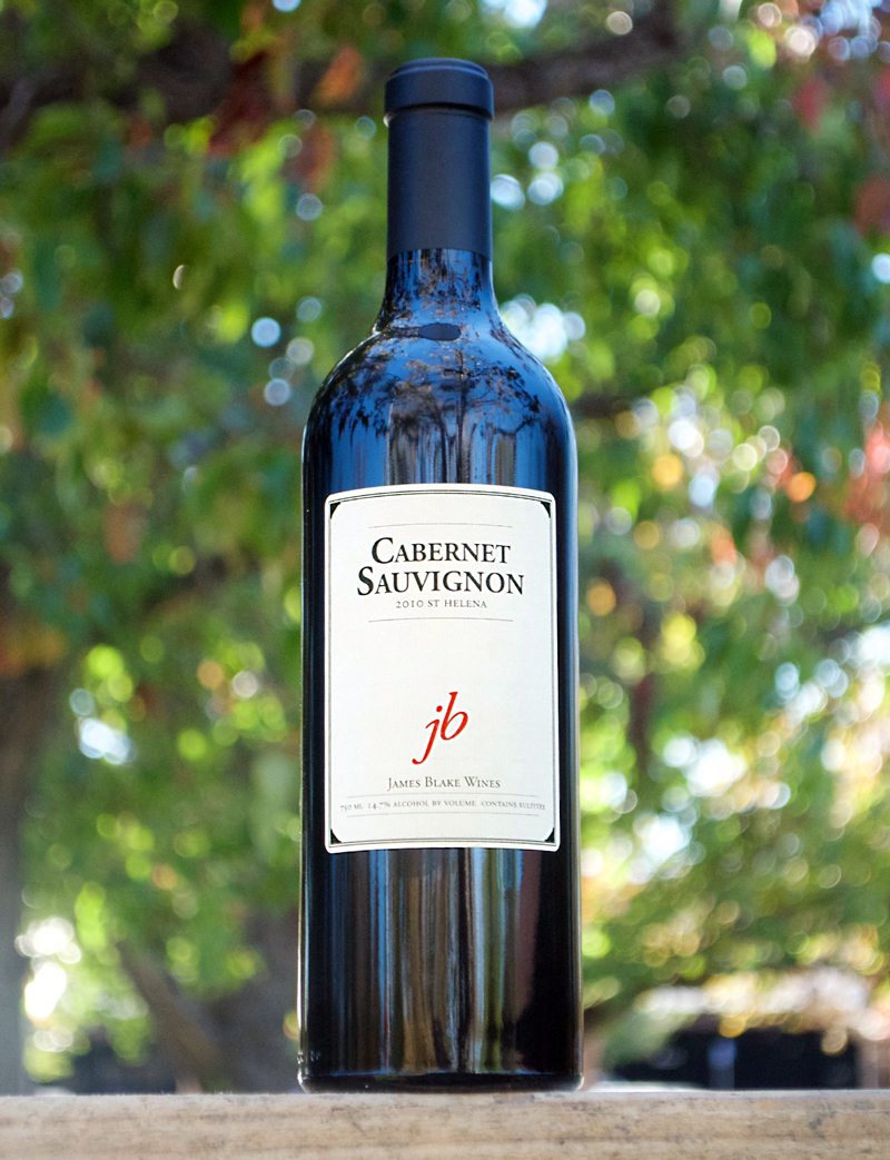 James Blake 2010 St. Helena Cabernet Sauvignon 750ml Wine Bottle