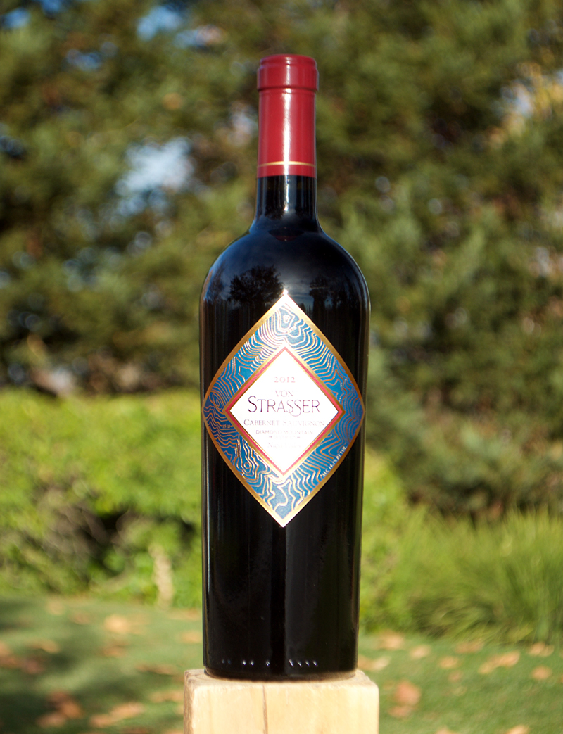 von Strasser Winery 2012 Cabernet Sauvignon 750ml Wine Bottle