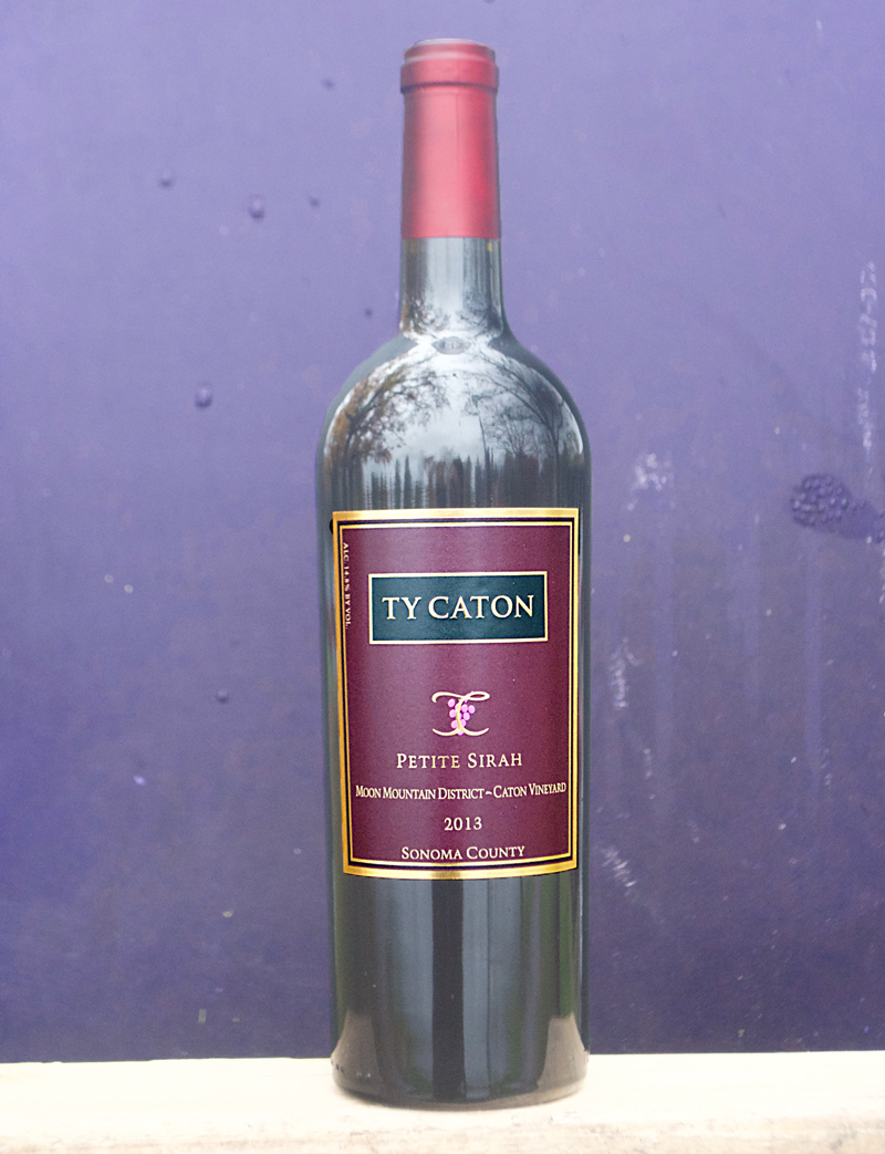 Ty Caton 2013 Moon Mountain Petite Sirah 750ml Wine Bottle