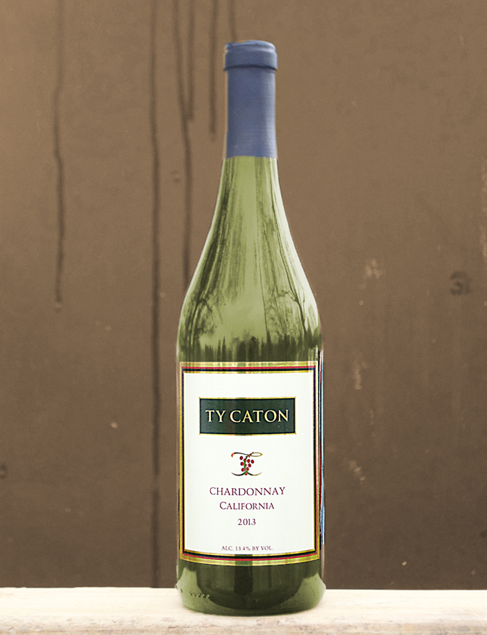 Ty Caton 2013 Chardonnay 750ml Wine Bottle