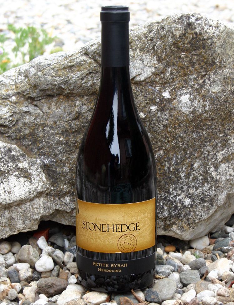 Stonehedge Winery 2004 Terroir Select Petite Syrah 750ml Wine Bottle