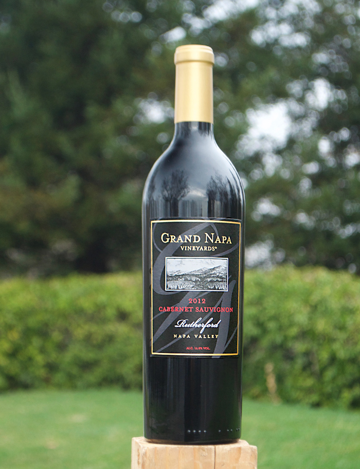 Grand Napa 2012 Rutherford Cabernet Sauvignon 750ml Wine Bottle