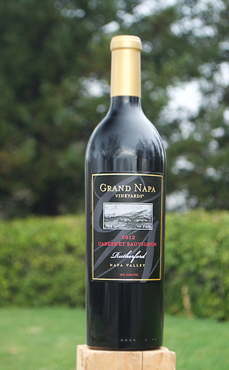 Grand Napa 2012 Rutherford Cabernet Sauvignon 750ml Wine Bottle