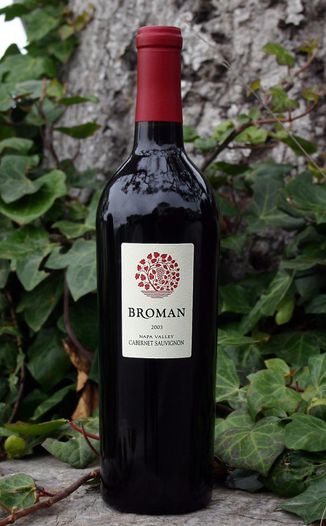 Broman Cellars 2003 Napa Valley Cabernet Sauvignon 750ml Wine Bottle