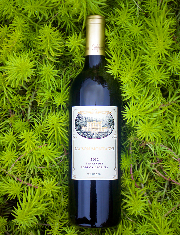 Maison Montagne 2012 Lodi Zinfandel 750ml Wine Bottle