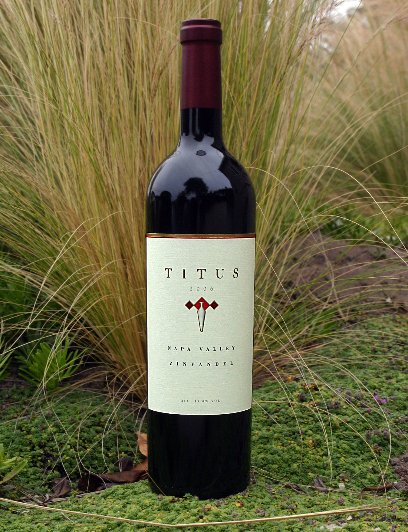 Titus Vineyards 2006 Napa Valley Zinfandel 750ml Wine Bottle