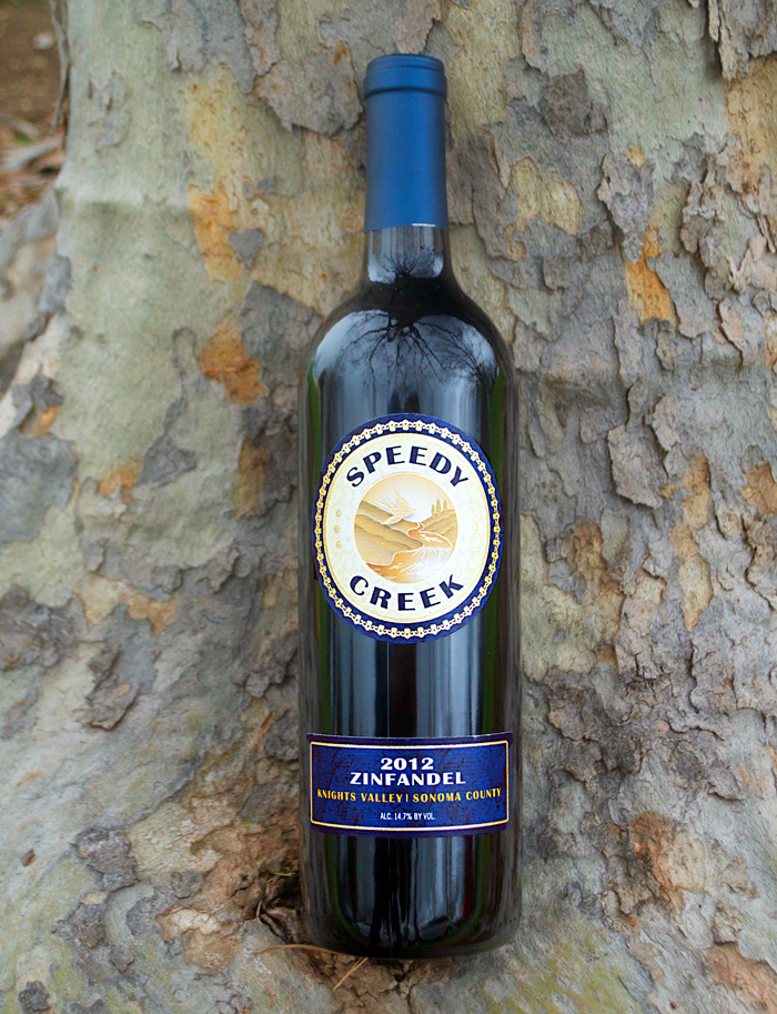 Speedy Creek 2012 Knights Valley Zinfandel 750ml Wine Bottle