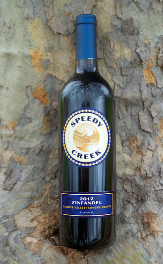 Speedy Creek 2012 Knights Valley Zinfandel 750ml Wine Bottle