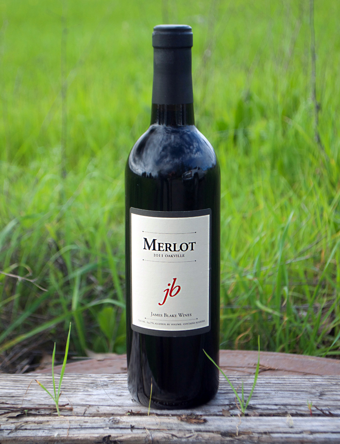 James Blake 2011 Oakville Merlot 750ml Wine Bottle