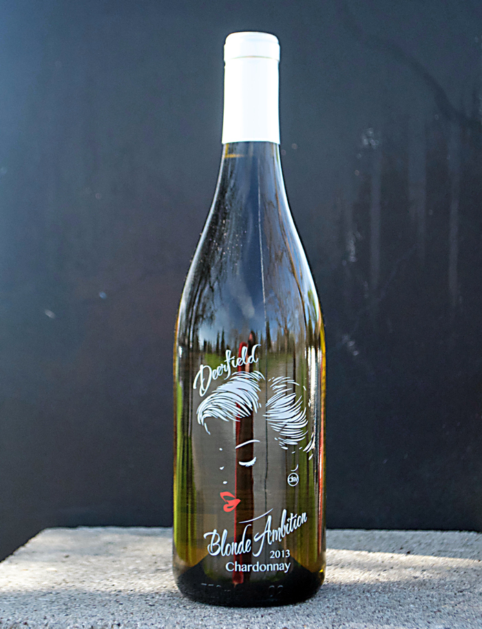 Deerfield Ranch 2013 Blonde Ambition Chardonnay 750ml Wine Bottle