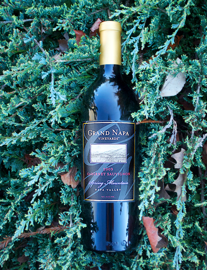 Grand Napa 2009 Spring Mountain Cabernet Sauvignon 750ml Wine Bottle