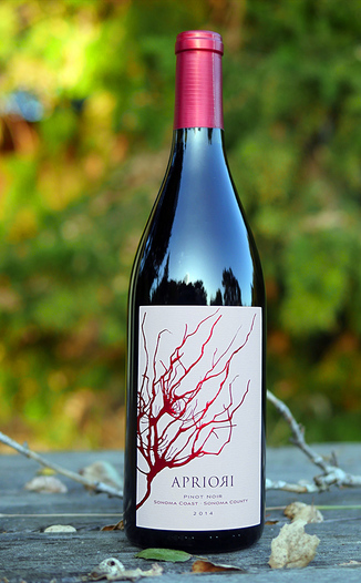 Apriori Cellar 2014 Sonoma Coast Pinot Noir 750ml Wine Bottle