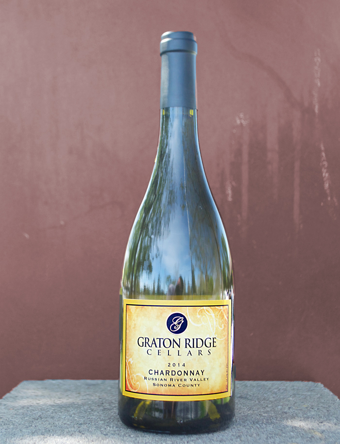 Graton Ridge Cellars 2014 Russian River Valley Chardonnay 750ml Wine Bottle