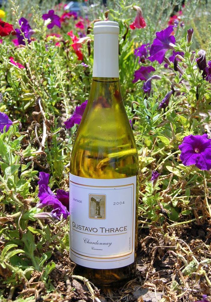 Gustavo Thrace 2004 Napa Valley Chardonnay Carneros 750ml Wine Bottle