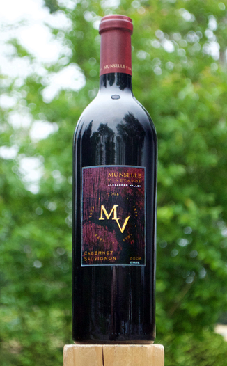 Munselle Vineyards 2006 Coyote Crest Cabernet Sauvignon 750ml Wine Bottle