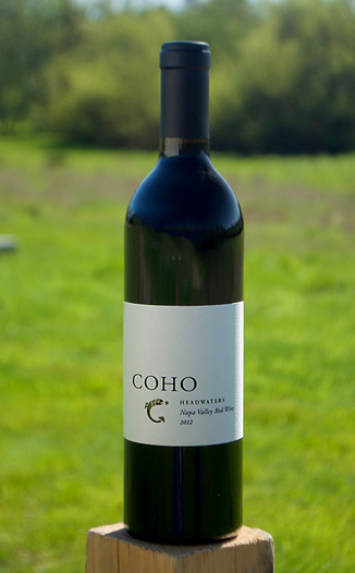 COHO 2012 Headwaters Napa Valley Red Wine 750ml Wine Bottle