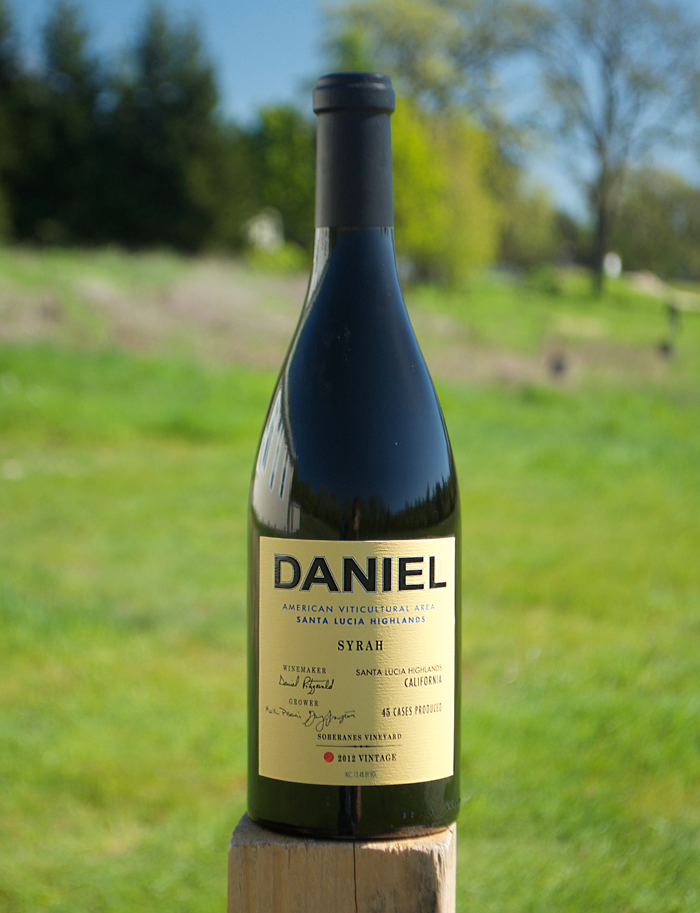Daniel 2012 Santa Lucia Highlands Syrah 750ml Wine Bottle
