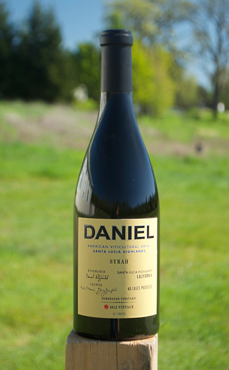 Daniel 2012 Santa Lucia Highlands Syrah 750ml Wine Bottle