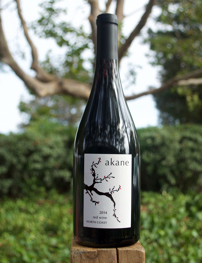 Akane 2014 North Coast Red Wine 750ml Wine Bottle