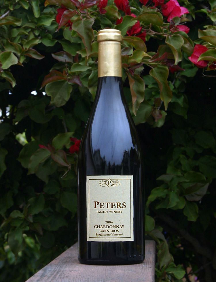 Peters Family Winery 2004 Chardonnay, Carneros 750ml Wine Bottle