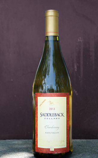 Saddleback Cellars 2013 Napa Valley Chardonnay 750ml Wine Bottle