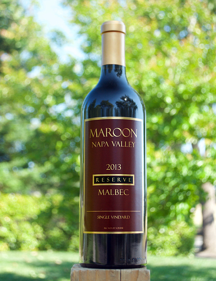 Maroon 2013 Reserve Single Vineyard Malbec 750ml Wine Bottle