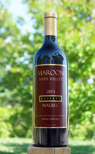 Maroon 2013 Reserve Single Vineyard Malbec 750ml Wine Bottle