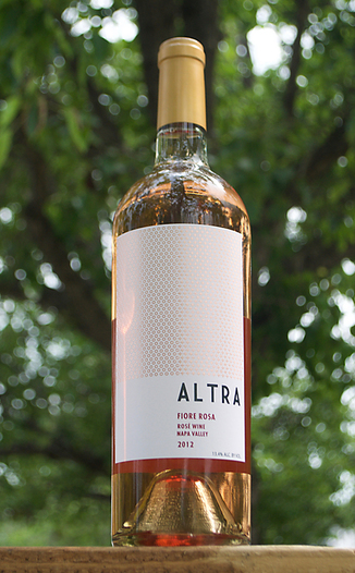 Altra Wines 2012 Fiore Rosa Napa Valley Rosé 750ml Wine Bottle