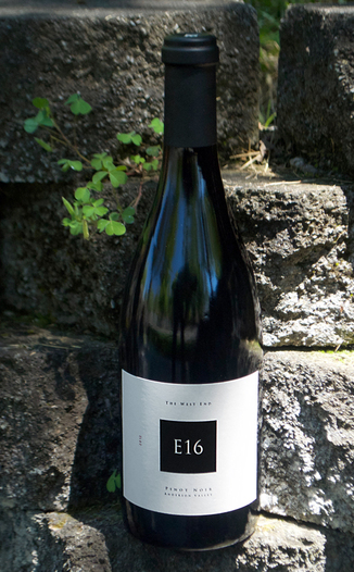 E16 Wine Co. 2013 'The West End' Anderson Valley single vineyard Pinot Noir 750ml Wine Bottle
