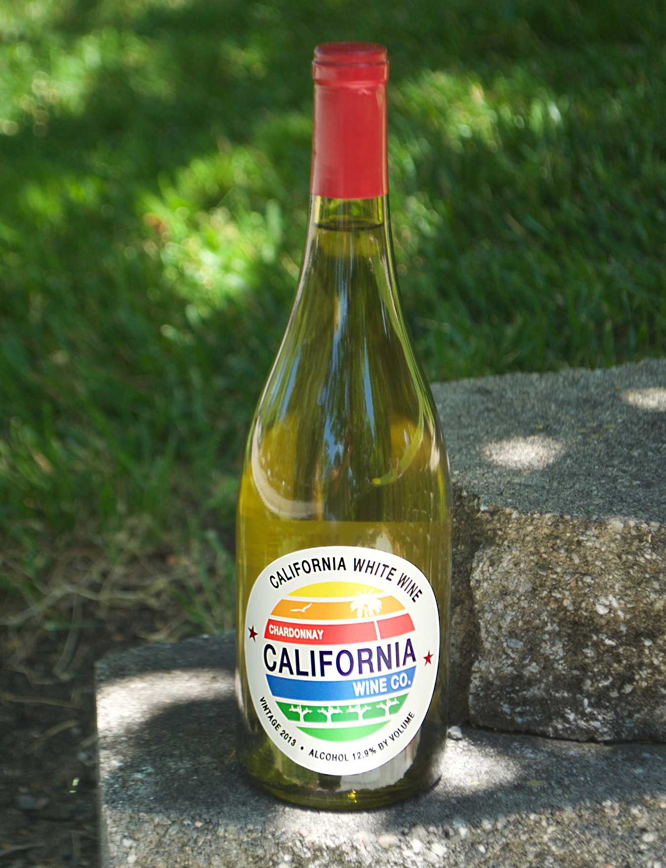 California Wine Co. 2013 Chardonnay 750ml Wine Bottle
