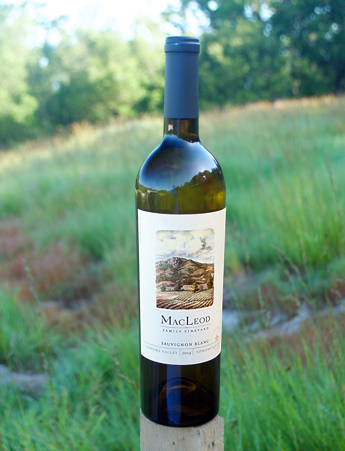 MacLeod Family Vineyard 2014 Sauvignon Blanc 750ml Wine Bottle