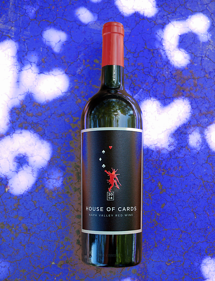 House of Cards 2014 Napa Valley Red Wine 750ml Wine Bottle