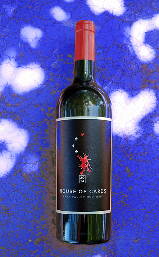 House of Cards 2014 Napa Valley Red Wine 750ml Wine Bottle
