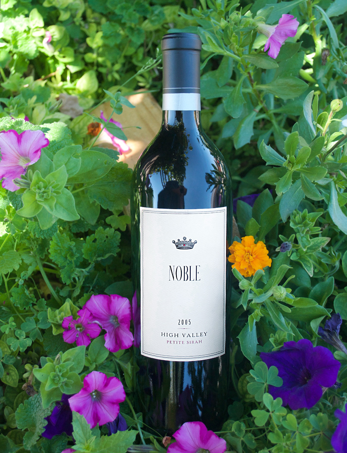 Noble Vines 2005 High Valley Petite Sirah 750ml Wine Bottle