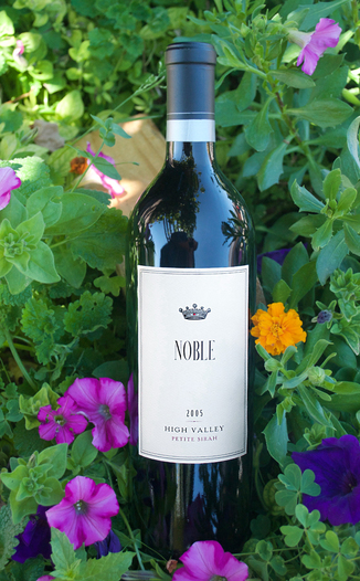Noble Vines 2005 High Valley Petite Sirah 750ml Wine Bottle