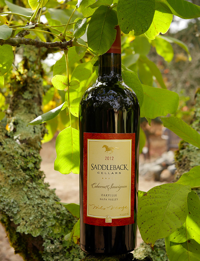 Saddleback Cellars 2012 Oakville Cabernet Sauvignon 750ml Wine Bottle