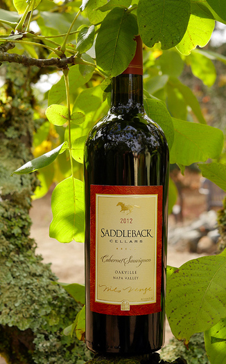 Saddleback Cellars 2012 Oakville Cabernet Sauvignon 750ml Wine Bottle