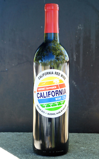 California Wine Co. 2013 Cabernet Sauvignon 750ml Wine Bottle