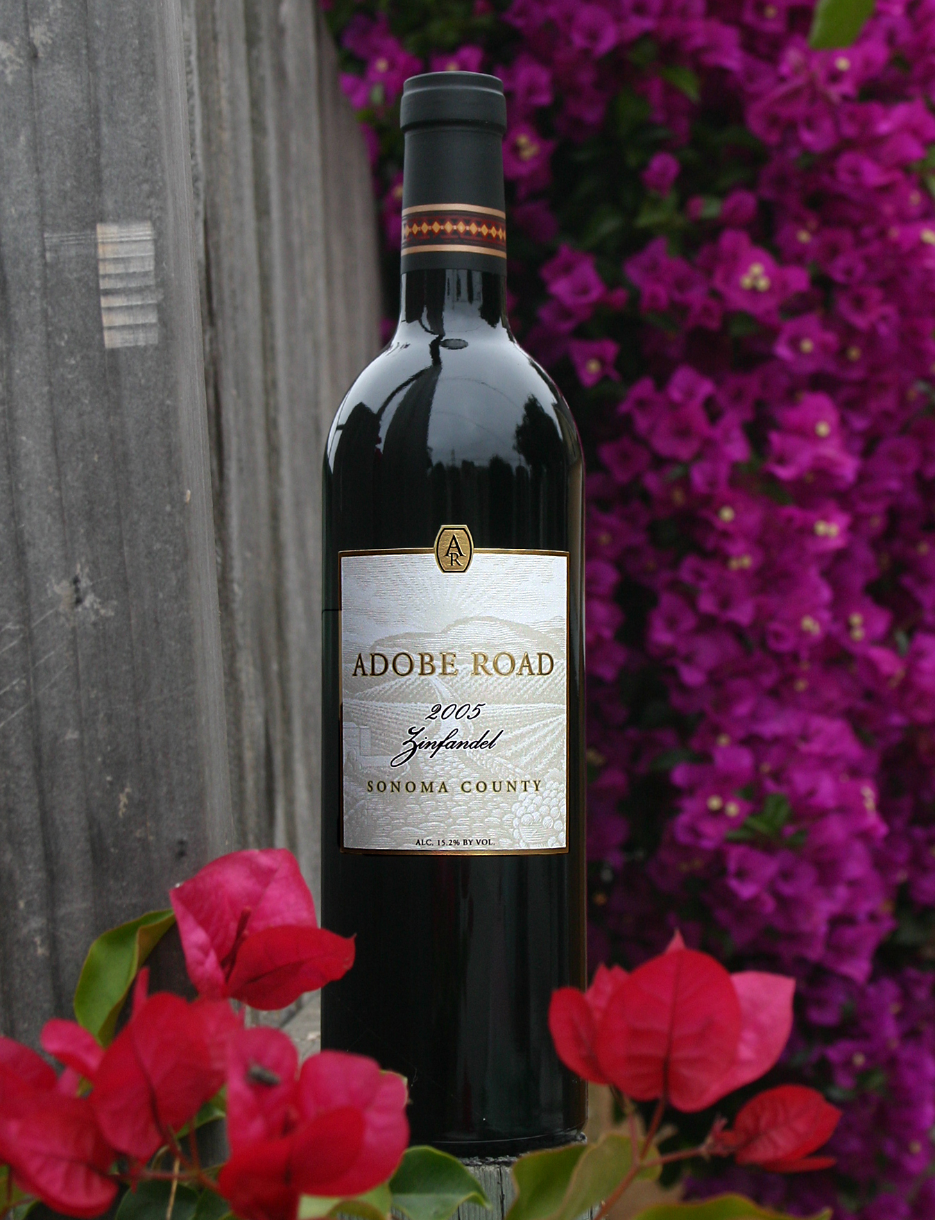 Adobe Road 2005 Zinfandel 750ml Wine Bottle